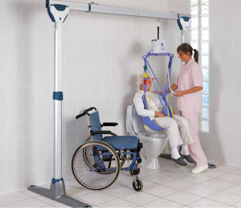 Arjo - Free Standing Ceiling Lift With EasyTrack Kit